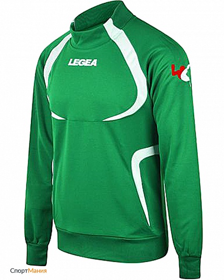M1081-1303 Толстовка детская Legea Giacca Training Tornado Tokyo зеленый, белый