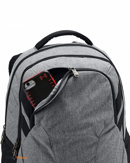 1306060-040 Рюкзак Under Armour Team Hustle 3.0 серый, черный