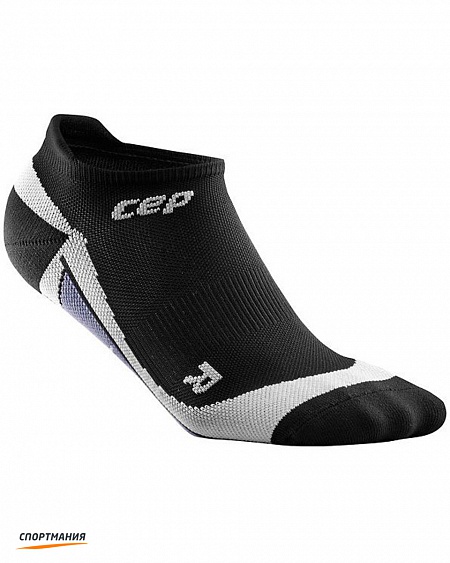 C00W-5 Женские низкие носки CEP C00W черный, белый