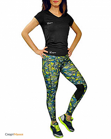 XB341-4010 Тайтсы детские Legea Dilas зеленый