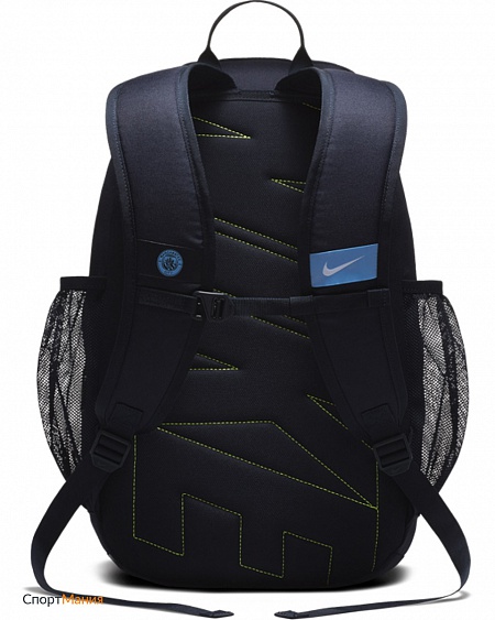 BA5368-475 Рюкзак Nike Manchester City FC Stadium черный, голубой