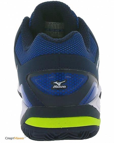 61GC1650-01 Теннисные кроссовки Mizuno Wave Exceed Tour синий, темно-синий