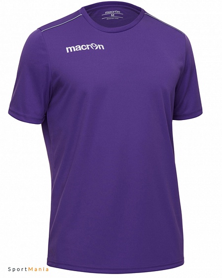 505906 Детская футбольная майка Macron Rigel фиолетовый