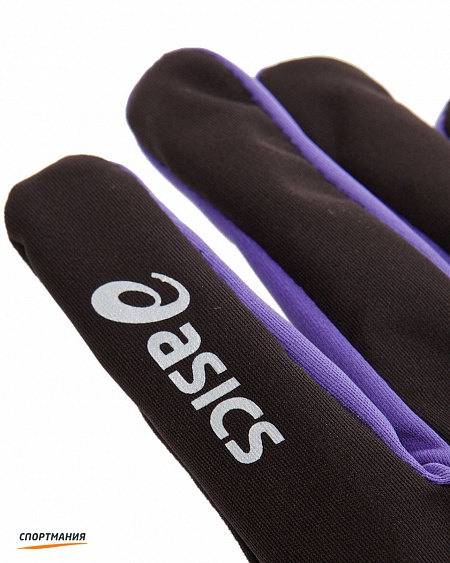 108487-0274 Перчатки Asics Winter Gloves черный, фиолетовый