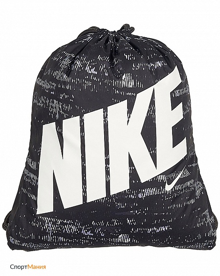 BA5262-013 Рюкзак-мешок Nike Gymsack - GFX черный, белый