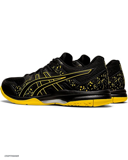 1051A038-001 Кроссовки волейбольные Asics Gel-Flare 7 черный, желтый
