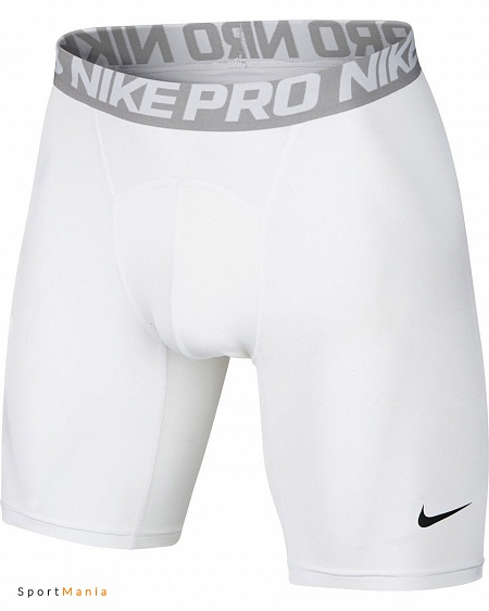 703084-100 Тайтсы Nike Pro Cool белый