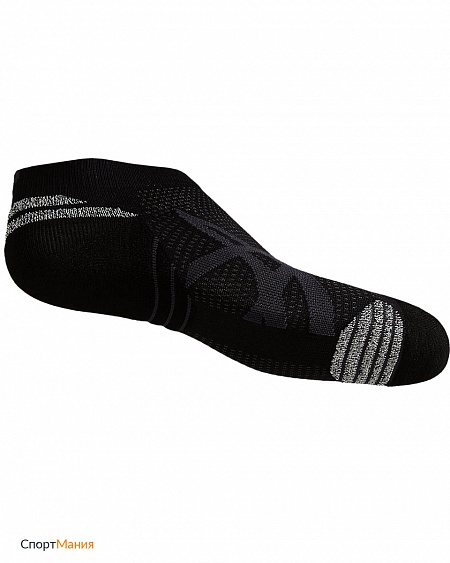 3013A145-014 Носки низкие беговые Asics Road Grip Ankle черный, серый