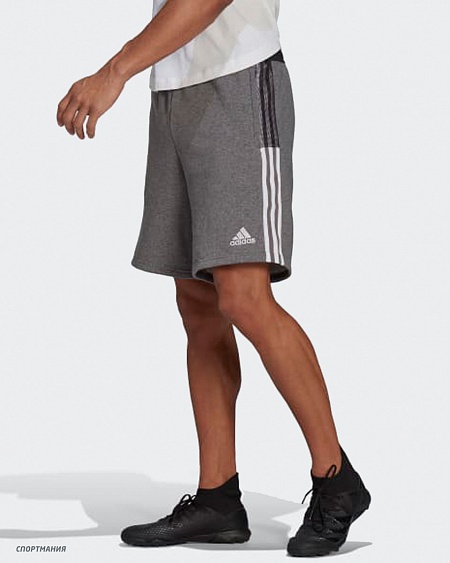 GP8808 Тренировчные шорты Adidas Tiro 21 Sweat Short серый, белый