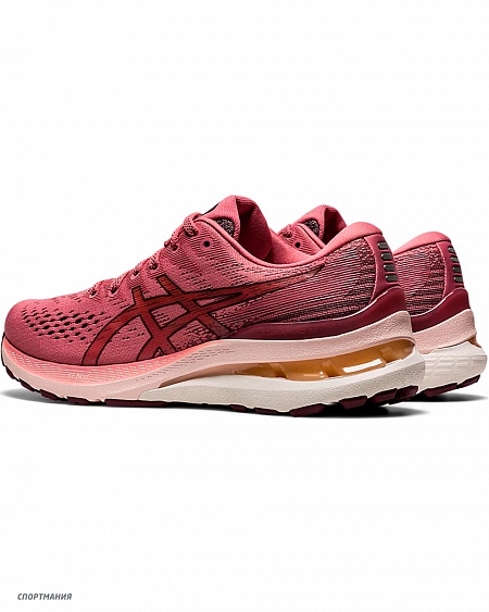 1012B047-701 Кроссовки беговые Asics Gel-Kayano 28 розовый, белый, черный