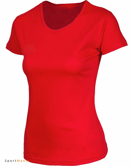 02W-14 Футболка женская Galant красный