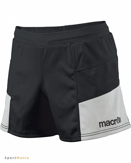 51170919 Шорты Macron Dunstan черный, серый