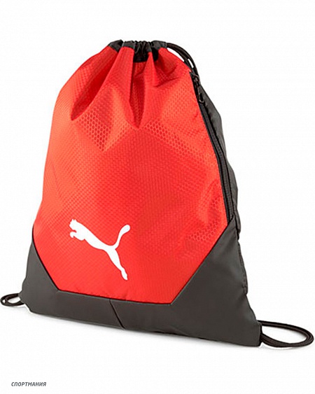 7658001 Сумка-мешок Puma teamFinal 21 Gym Sack красный, черный
