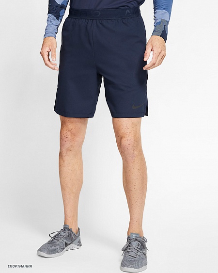 CJ1957-451 Шорты Nike Pro Flex Vent Max SR темно-синий