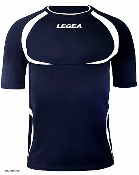 M1063-0403 Футболка игровая Legea Maglia Taipei Mc темно-синий, белый