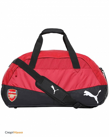 7491801 Сумка Puma Arsenal Performance Medium Bag красный, черный