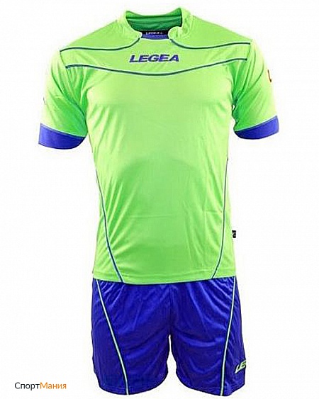 KITR014-2802 Форма футбольная детская Legea Tuono светло-зеленый, синий