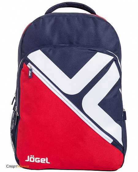 JBP-1901-291 Рюкзак Jogel темно-синий, красный, белый