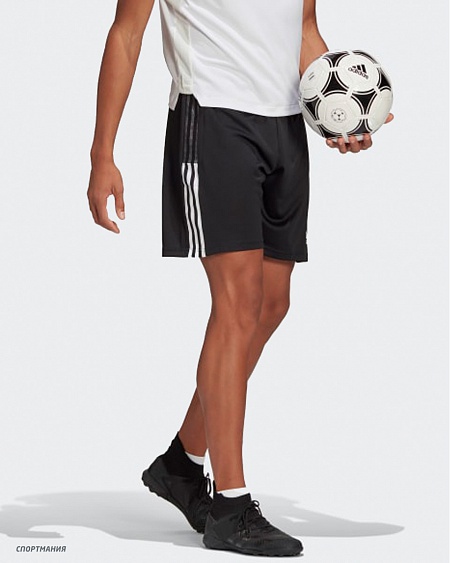 GN2157 Тренировчные шорты Adidas Tiro 21 Training Short черный, белый