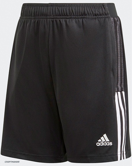 GN2161 Тренировочные шорты Adidas Tiro 21 Training Short Youth kids черный, белый