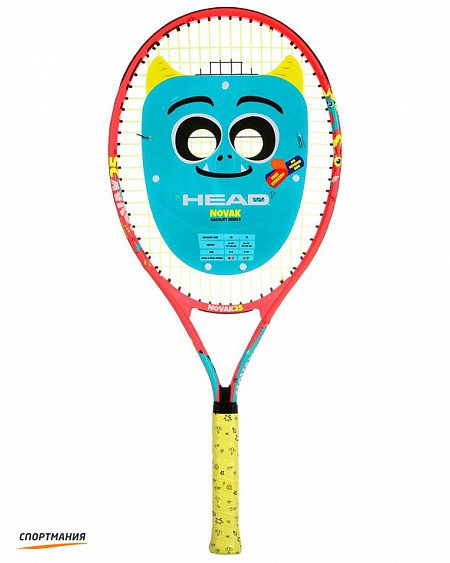 233500 Детская ракетка для большого тенниса Head Novak 25 красный, желтый