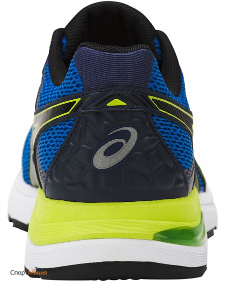 T7D3N-4390 Кроссовки беговые Asics Gel-Pulse 9 синий, черный, неоновый-желтый