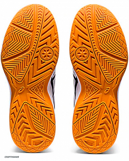 1074A027-100 Кроссовки волейбольные детские Asics Upcourt 4 GS белый, черный