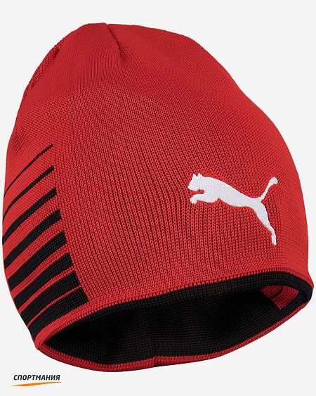 2235701 Шапка Puma Liga Reversible Beanie черный, красный