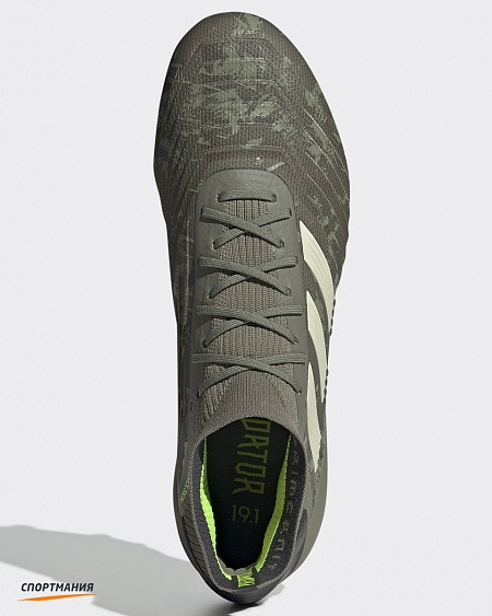 EF8205 Бутсы Adidas Predator 19.1 FG серый
