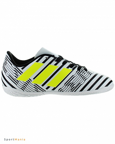 S82464 Футзалки подростковые Adidas Nemeziz 17.4 белый, черный