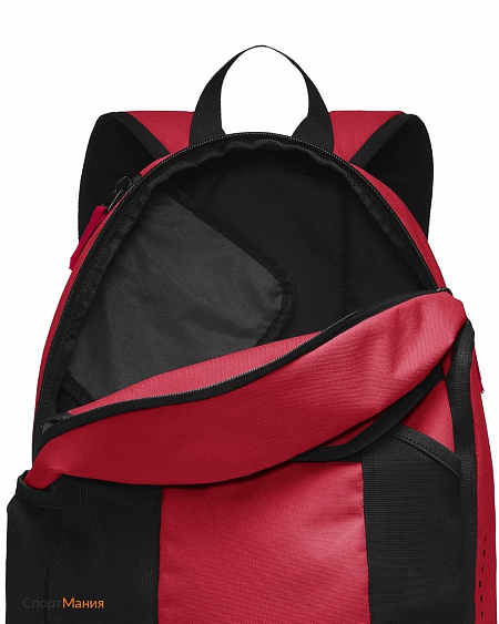 BA5501-657 Рюкзак Nike Club Team Backpack красный, черный