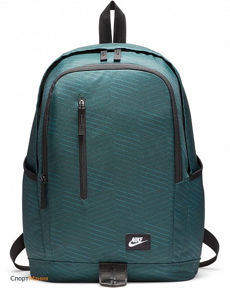 BA5231-332 Рюкзак Nike All Access Soleday Backpack бирюзовый, черный