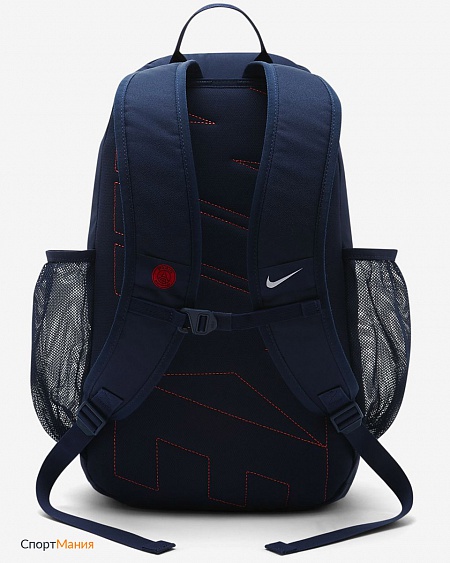 BA5369-421 Рюкзак Nike PSG FC Stadium синий, красный