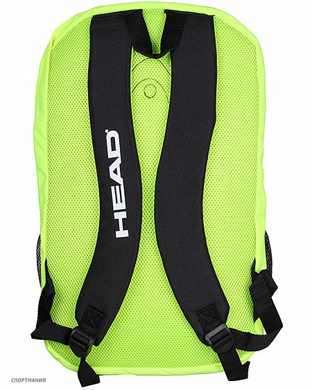 283539(BKNY) Рюкзак спортивный под ракетку Head Core Backpack  темно-серый, неоновый-желтый
