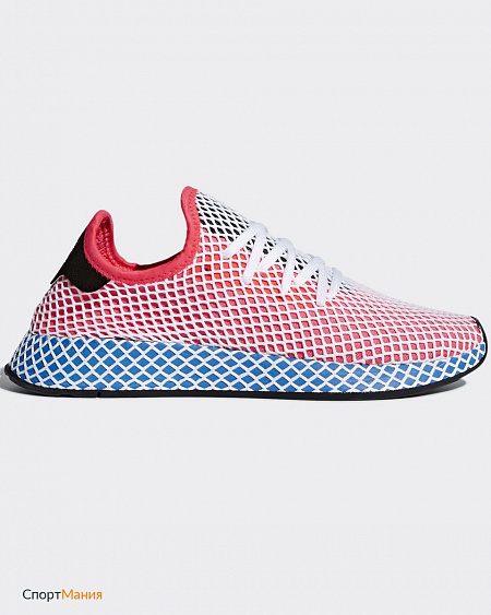 DA9610 Детские кроссовки Deerupt Runner J красный, синий