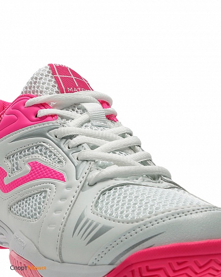 J.MATW-813 Кроссовки теннисные детские Joma Match 18 белый, розовый