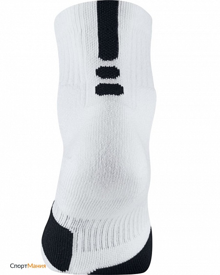 SX5594-100 Носки баскетбольные Nike Elite 1.5 Mid белый, черный