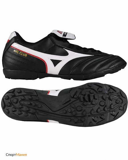 12KT384-01 Шиповки Mizuno Morelia Club As черный, белый