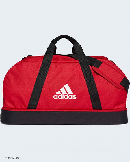 GH7272 Сумка спортивная Adidas Tiro Duffel Bag Bottom Compartment красный, белый, черный
