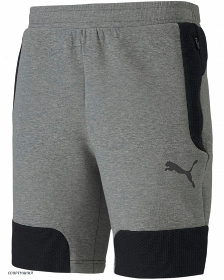 58148703 Шорты Puma Evostripe Shorts 8 серый, черный