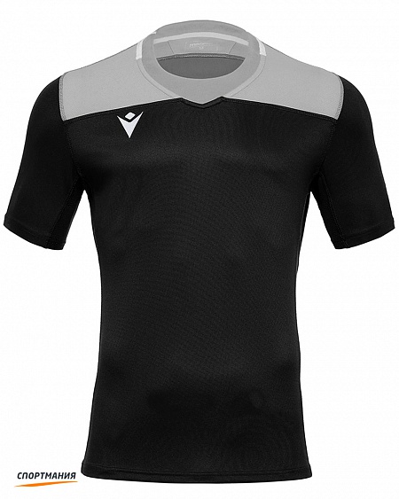 60010919 Регбийная футболка Macron Jasper черный, серый