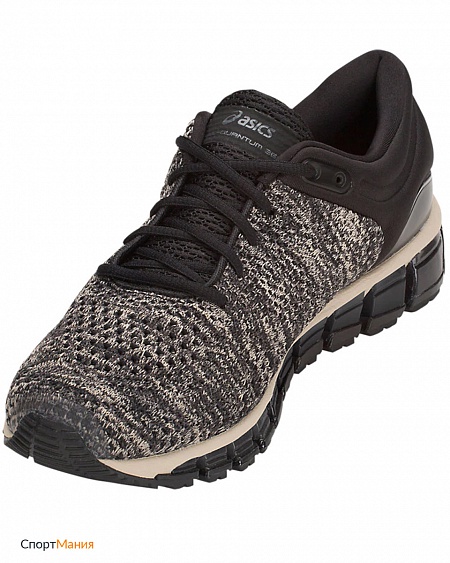 T840N-024 Беговые кроссовки Asics Gel-Quantum 360 Knit 2 серый, черный