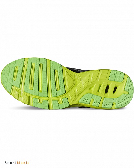 T6H3N-9593 Кроссовки Asics Nitrofuze серый, неоновый-желтый