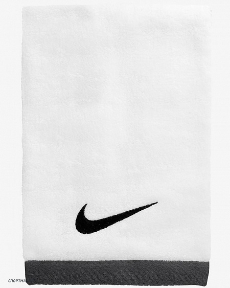 N.ET.17.101.MD Полотенце Nike Fundamental белый, черный