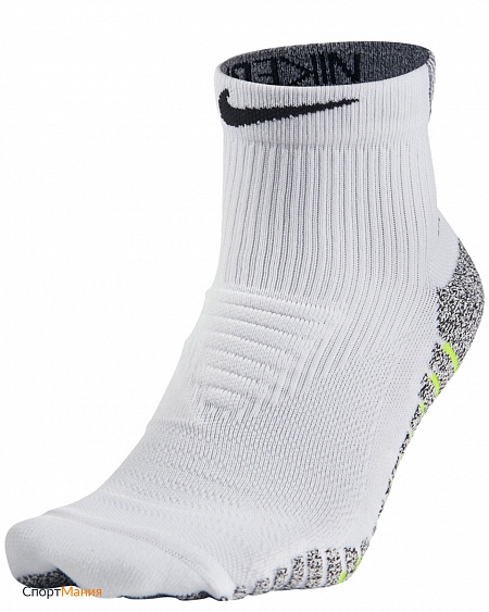 SX5610-100 Носки Nike Grip Lightweight Quarter белый, серый