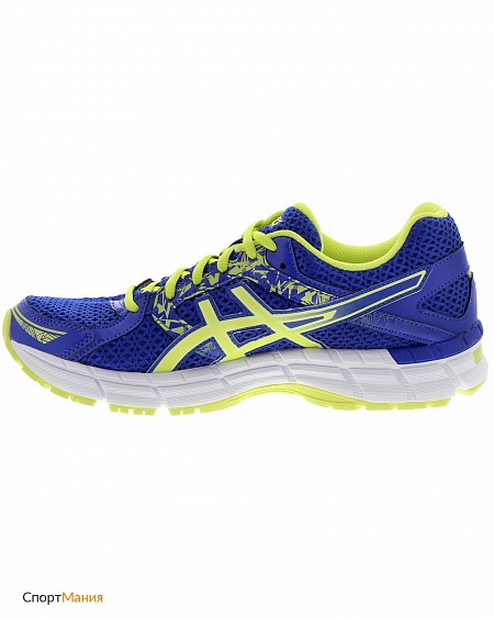 T5N6N-4885 Кроссовки беговые женские Asics Gel-Oberon 10 синий, светло-зеленый