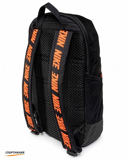 BA6143-010 Рюкзак Nike Sportswear Essentials черный, оранжевый