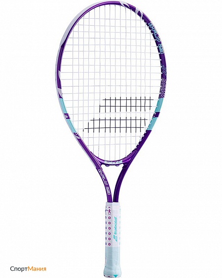 140244 Детская теннисная ракетка Babolat B'Fly 23 Gr000 фиолетовый, голубой