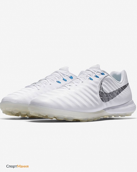 AH7249-107 Шиповки Nike TiempoX Lunar Legend VII PRO TF белый, синий, серый