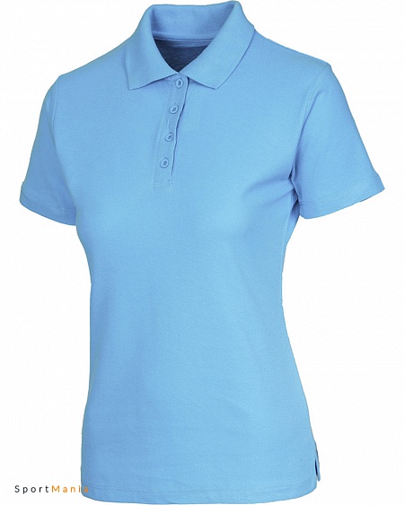 04WL-76 Поло Premier Women голубой